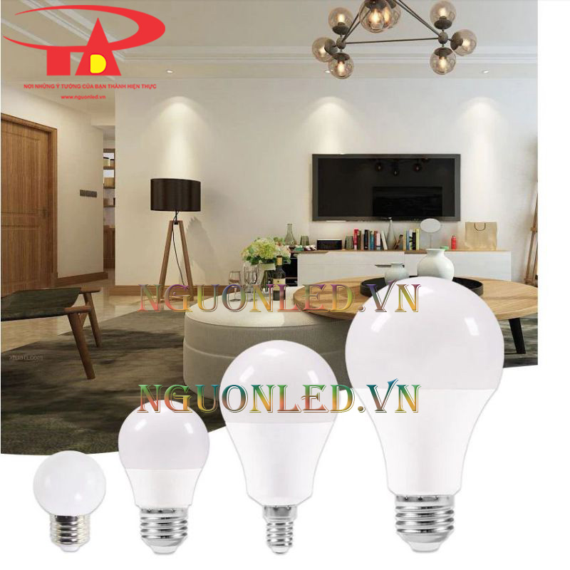 Đèn led búp trụ tròn chiết khấu