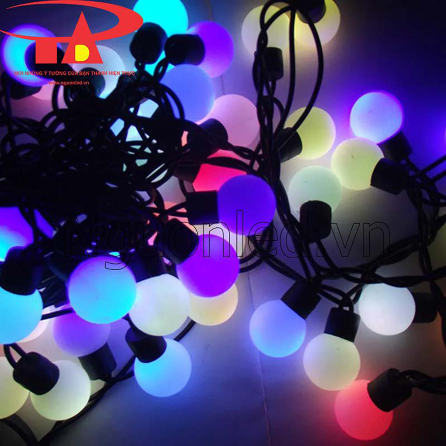 Bán đèn led trang trí noel ánh sáng đủ màu tại HCM