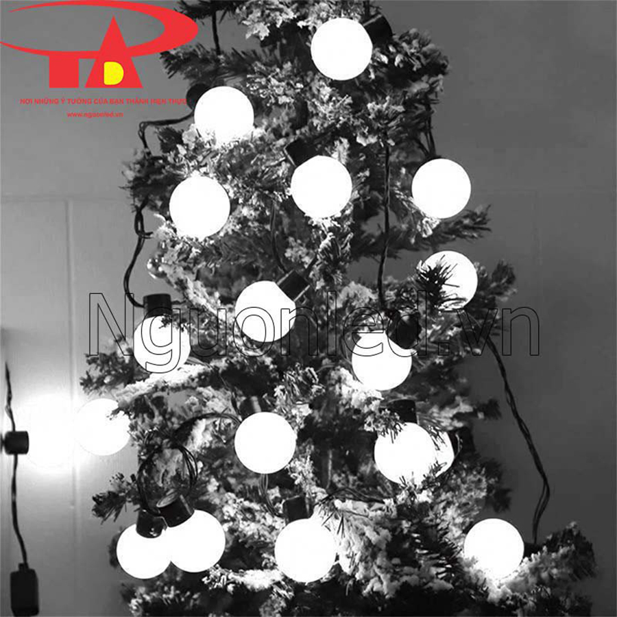 Bán đèn led trang trí noel màu vàng tại HCM