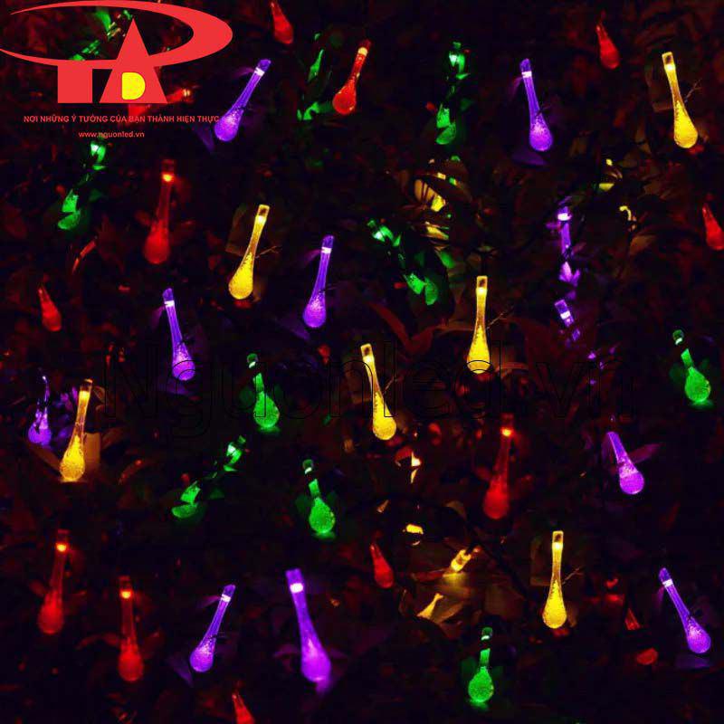 Đèn led giọt nước sáng đủ màu