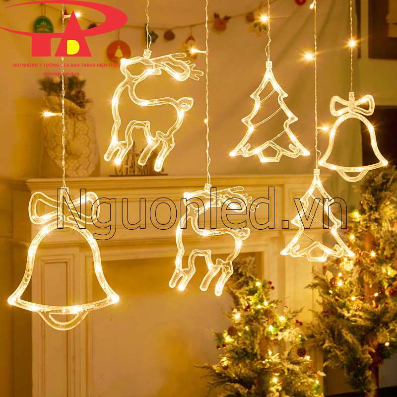 Bán đèn led trang trí noel màu vàng tại HCM