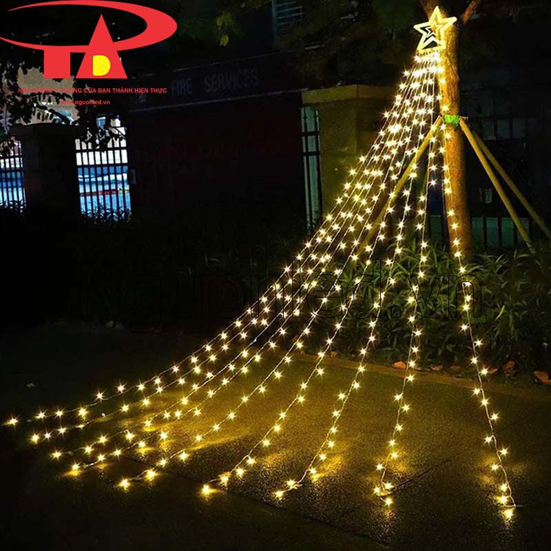 Bán đèn led trang trí noel ánh sáng trắng tại hcm