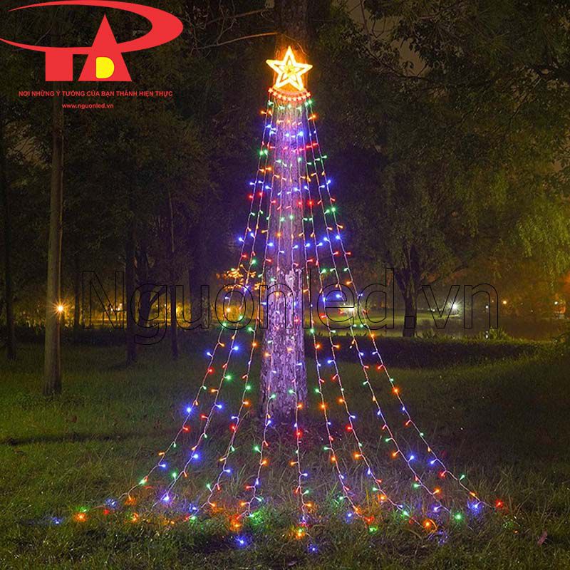 Dây đèn led trang trí noel màu trắng