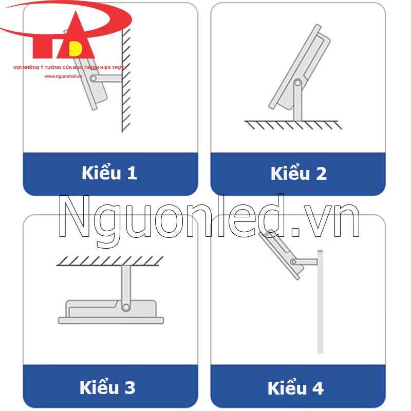 Cách lắp đặt đèn led đánh cá 600w