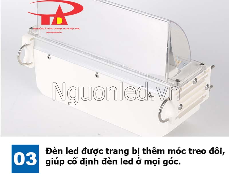 Đèn led pha tàu biển 300w