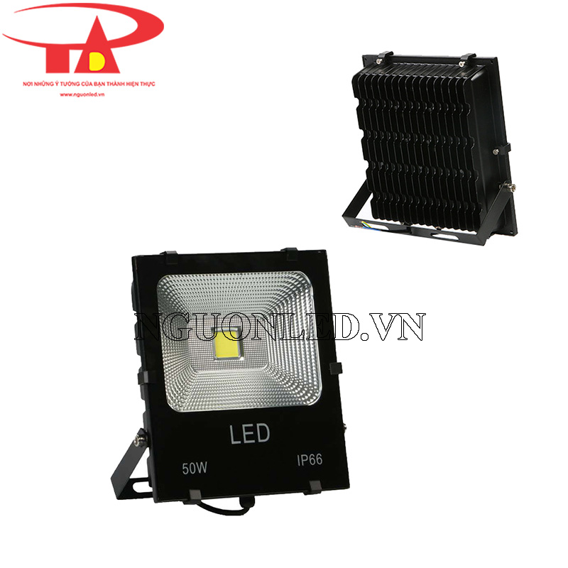 Đèn led pha 50w chóa kim cương