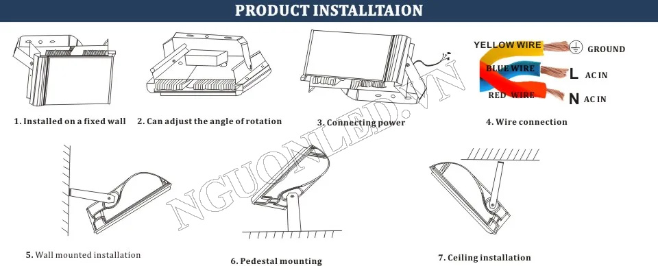 Hướng dẫn lắp đặt đèn pha thấu kính lồi