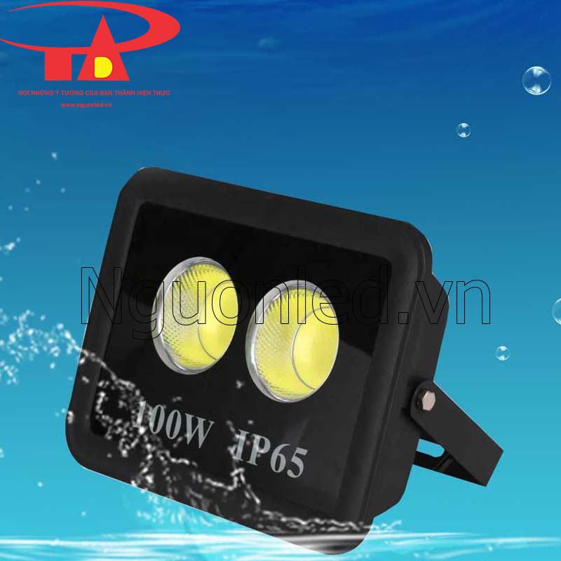 Đèn pha led 100w cob chống mưa