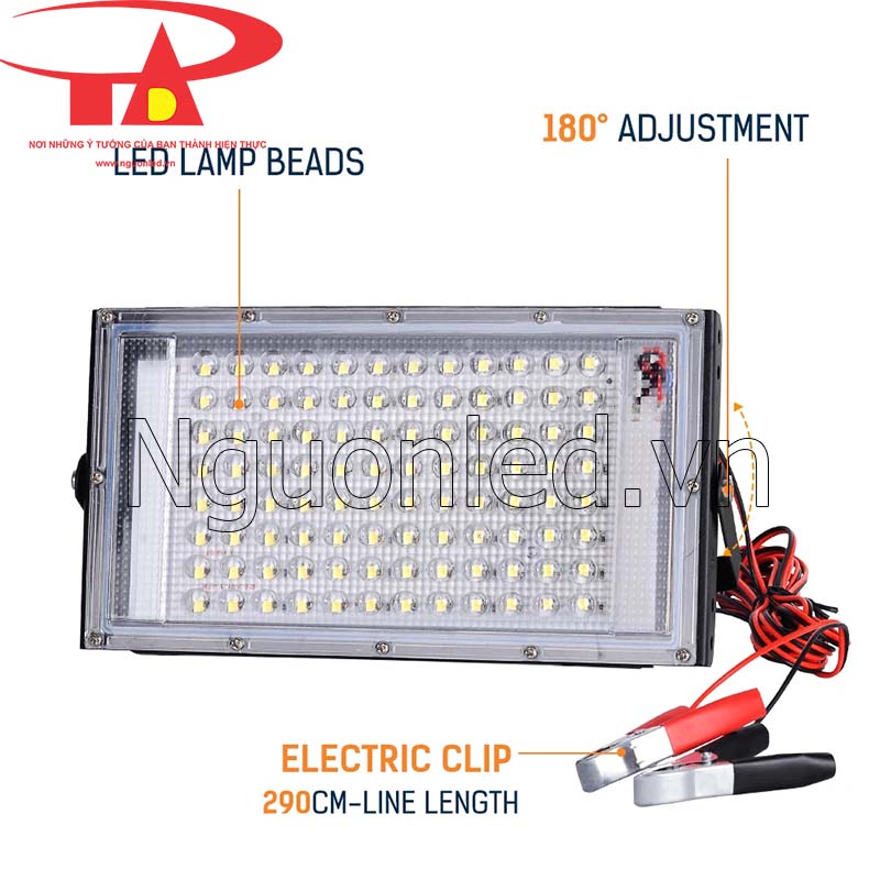 Mua đèn pha led 12v 100w tại tp HCM