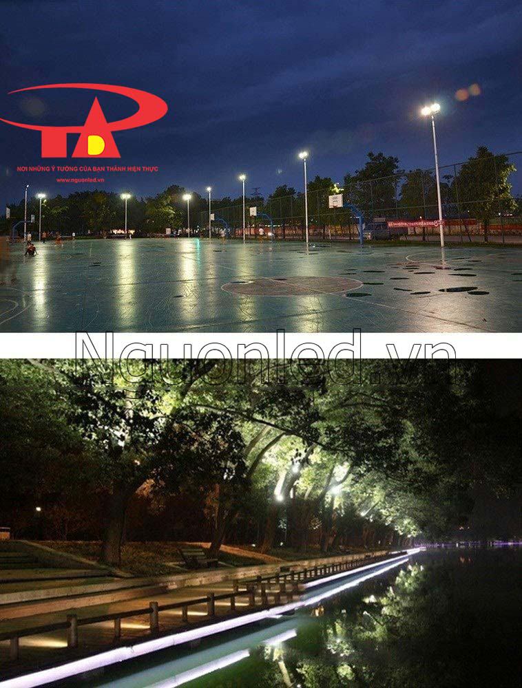 Đèn pha led 200w chiếu sáng ngoài trời