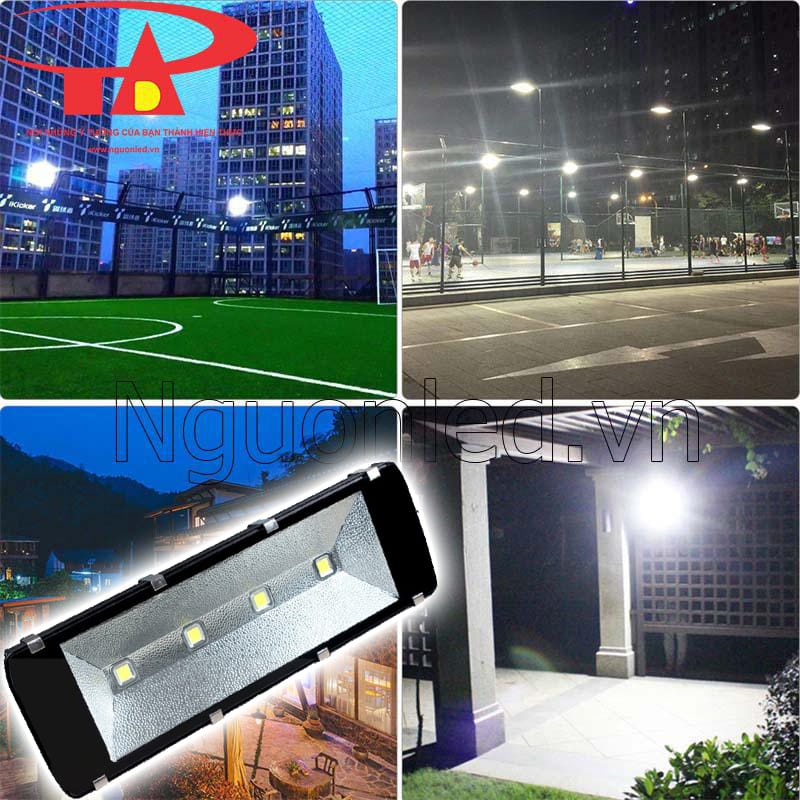 Đèn pha led 400w chiếu sâng bóng