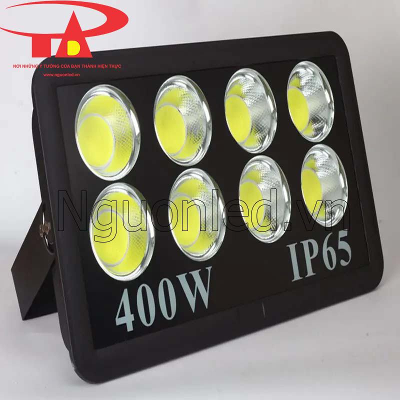 Đèn pha led 400w vỏ đen siêu sáng