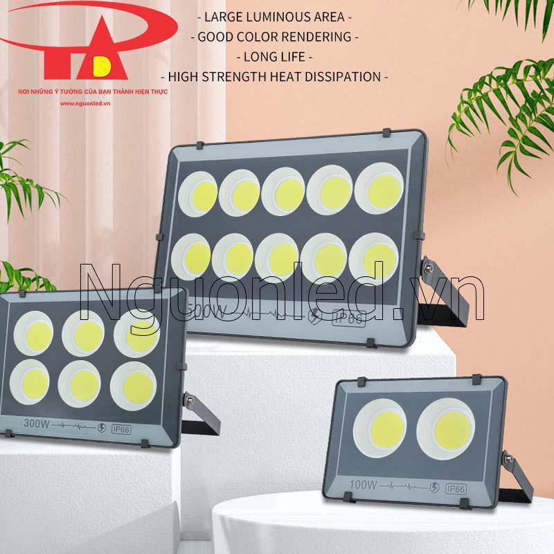 Đèn pha led 1000w chip cob cao cấp