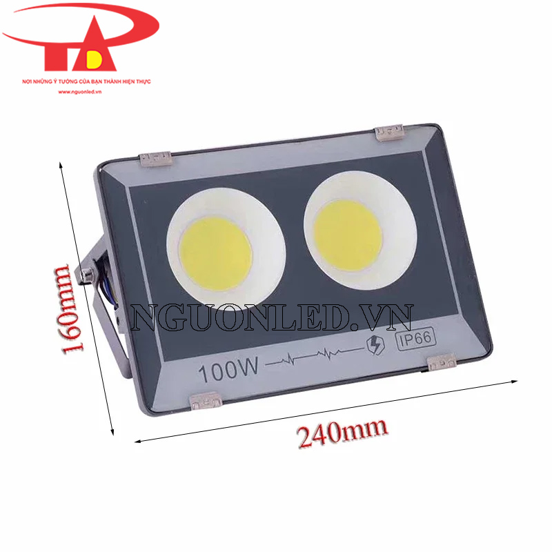 Đèn pha led 100w chip COB cao cấp