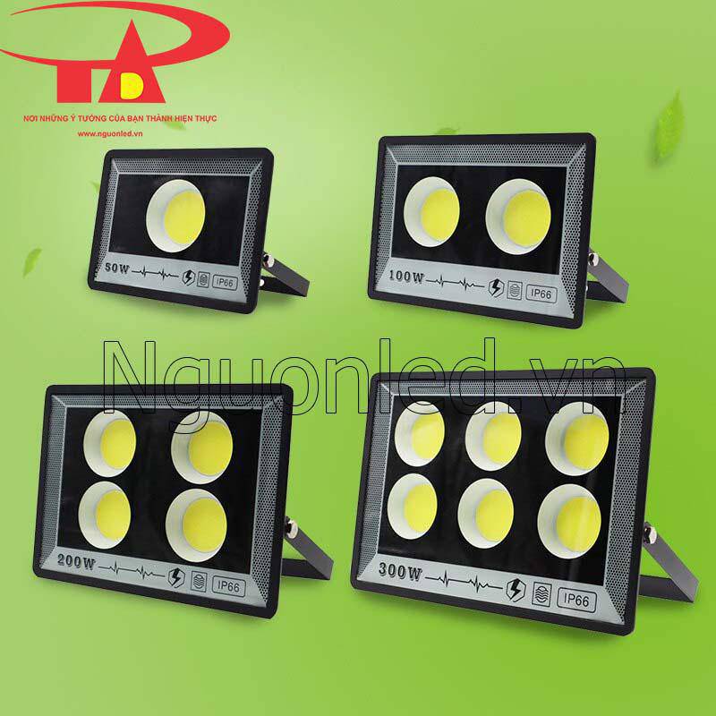 Đèn pha led COb 50w, 100w, 200w, 300w