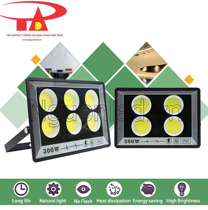 Đèn led pha COB 800w siêu sáng