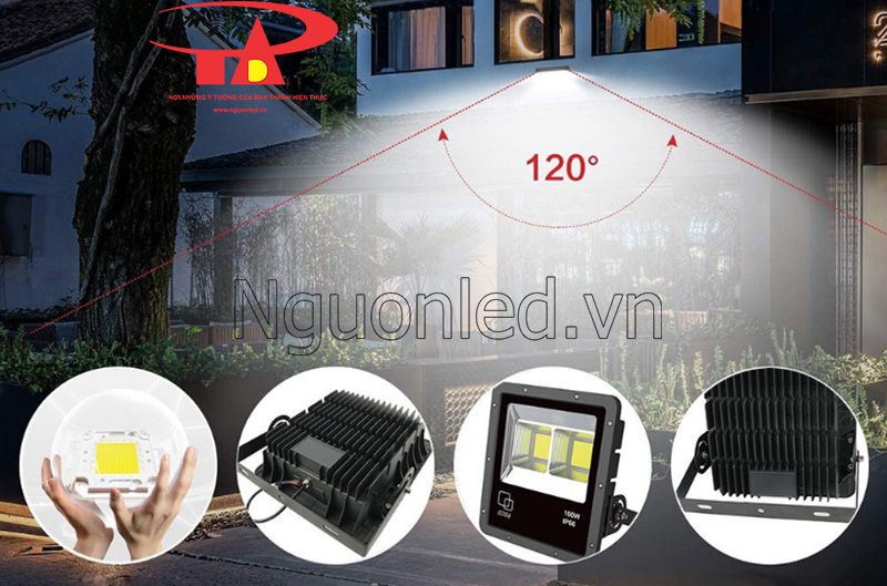 Bóng đèn pha led công suất 100w