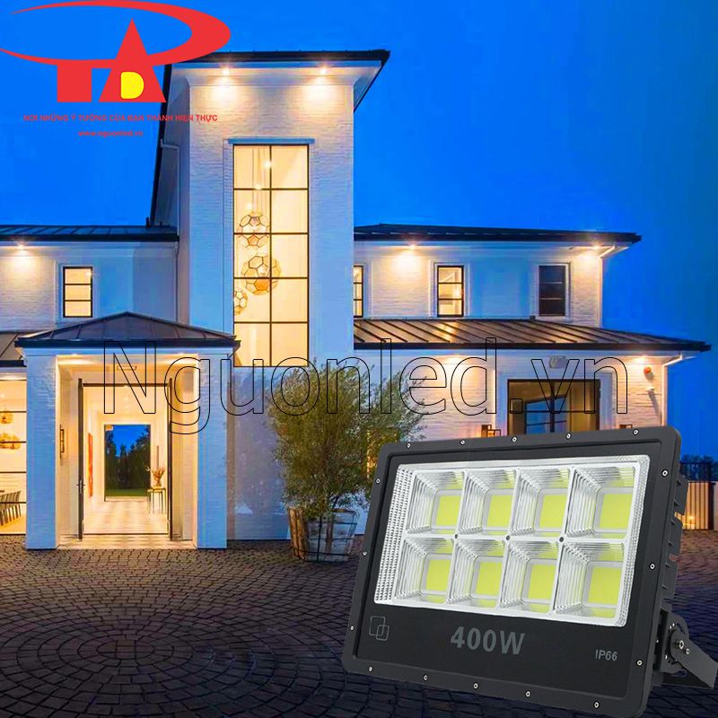 Đèn pha led chiếu sáng công suất 400w