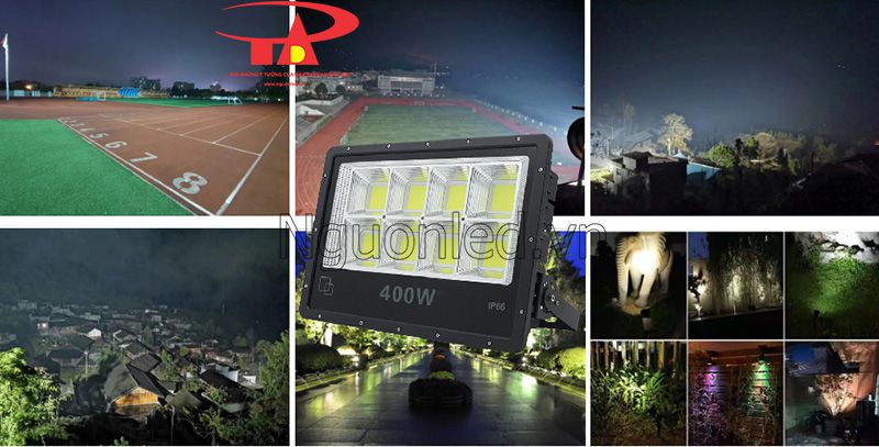 Đèn pha led chiếu sân tennis 400w