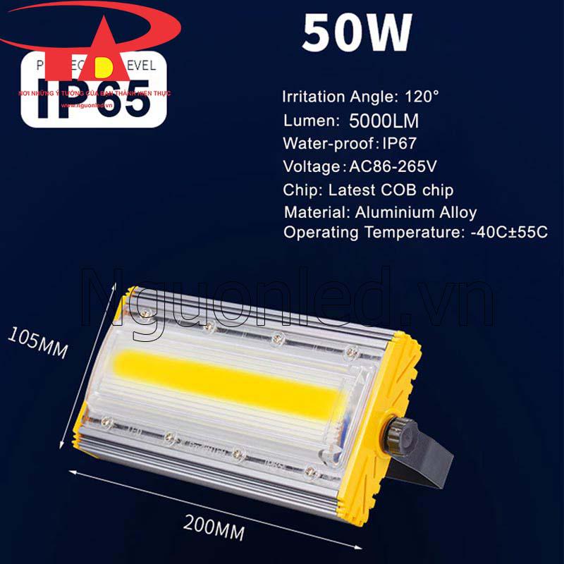 Đèn pha chiếu xa 50w giá tốt