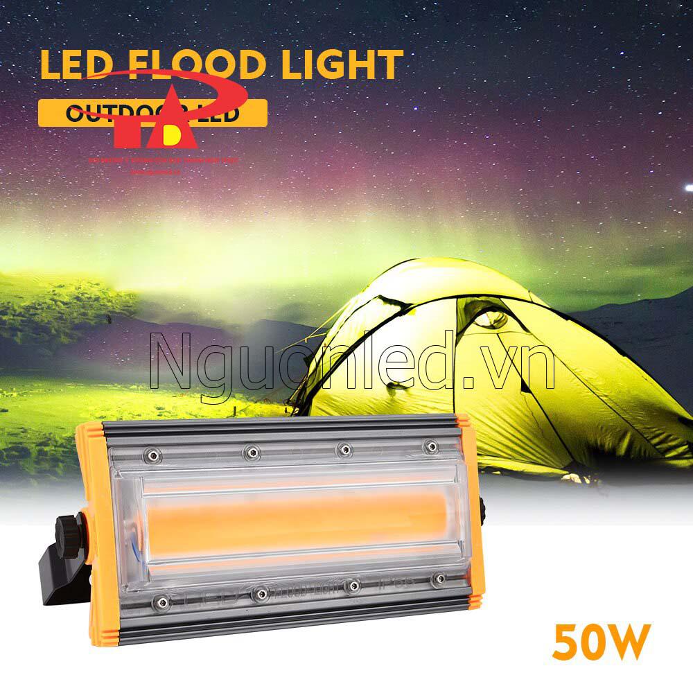 Đèn pha led 50w chips COB ngoài trời