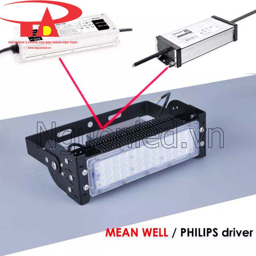 Đèn pha led 50w Philips siêu sáng