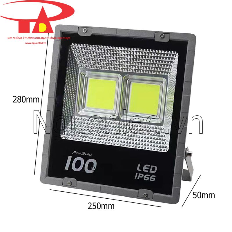 Đèn pha led chống nước công suất 100w