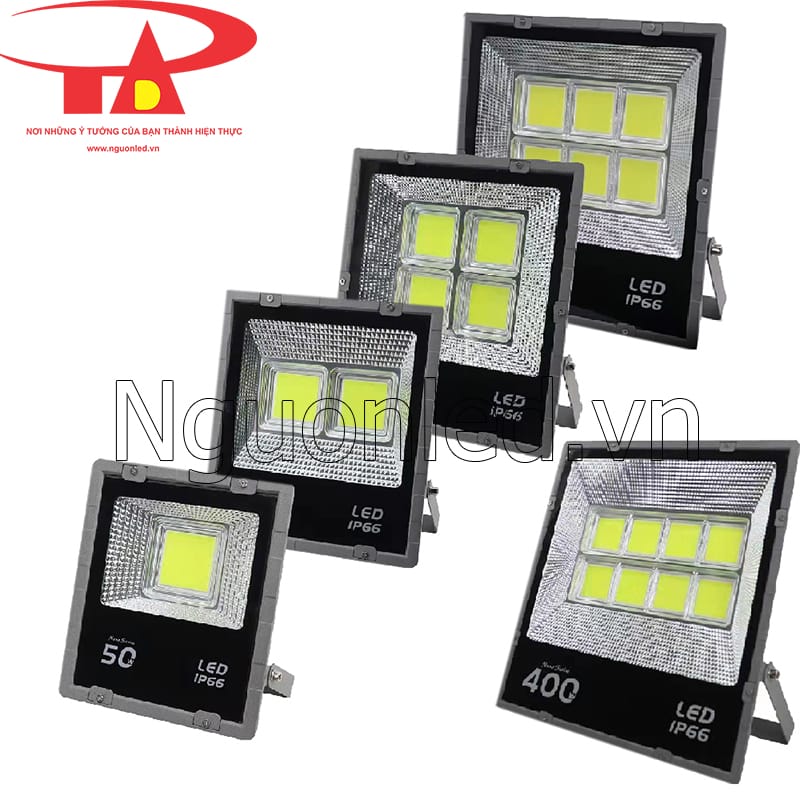 Đèn pha led cob chống mưa 300w