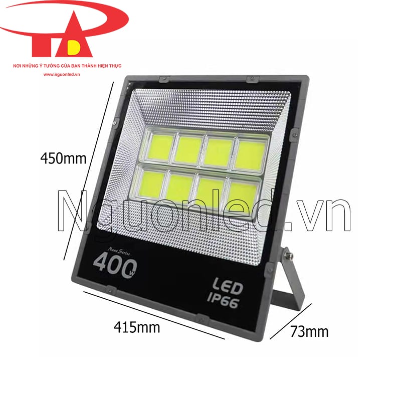 Đèn pha led cob 400w siêu sáng, loại tốt