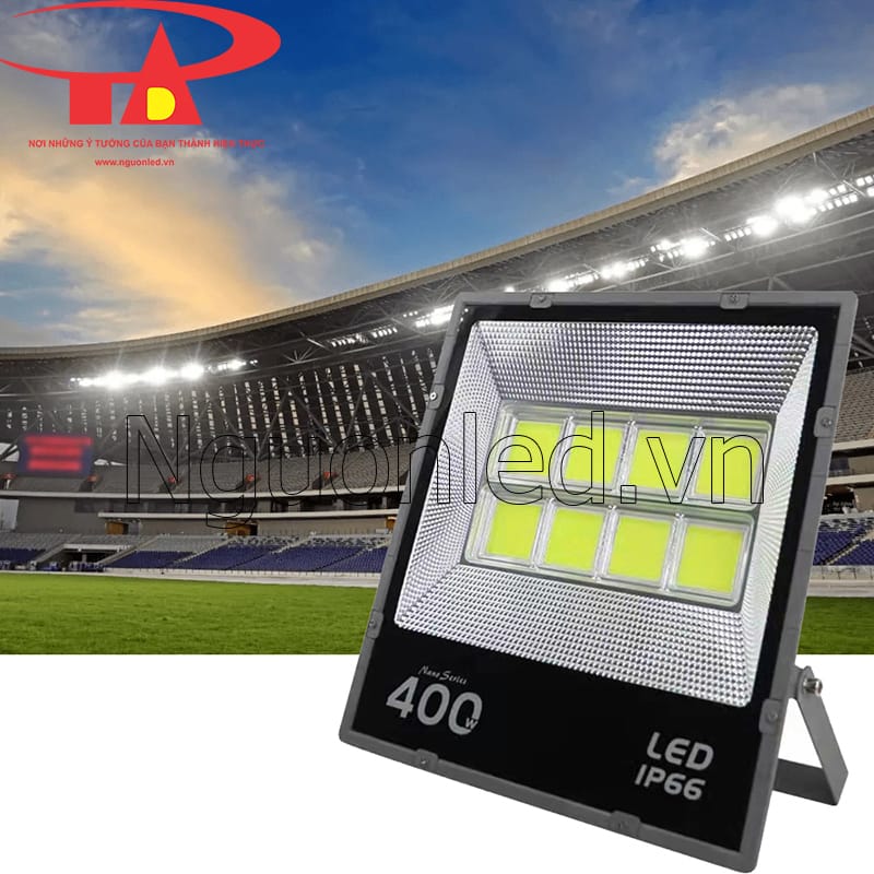 Đèn pha led cob 400w siêu sáng