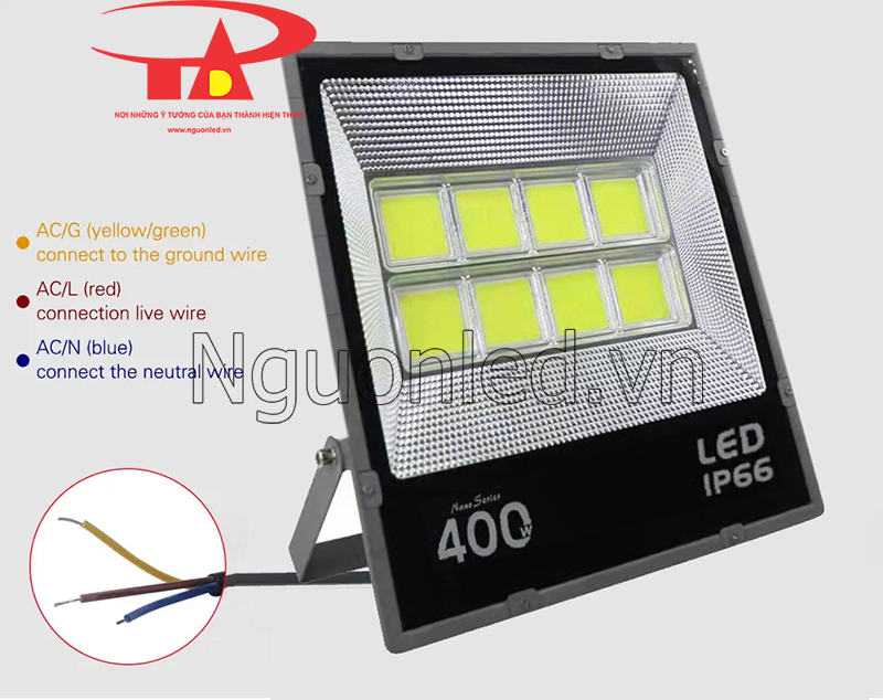 Bán đèn pha led cob 400w tại Hà Nội