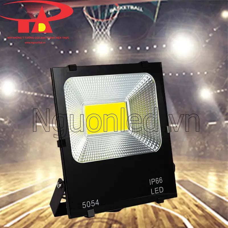 Đèn led pha 100w COB vỏ đen