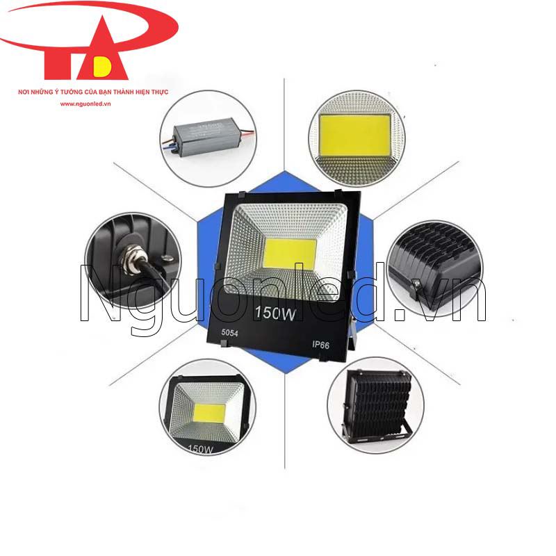 Đèn pha led 150w chip COB cao cấp