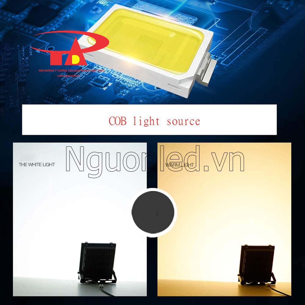 Đèn pha led 200w chip cob siêu sáng