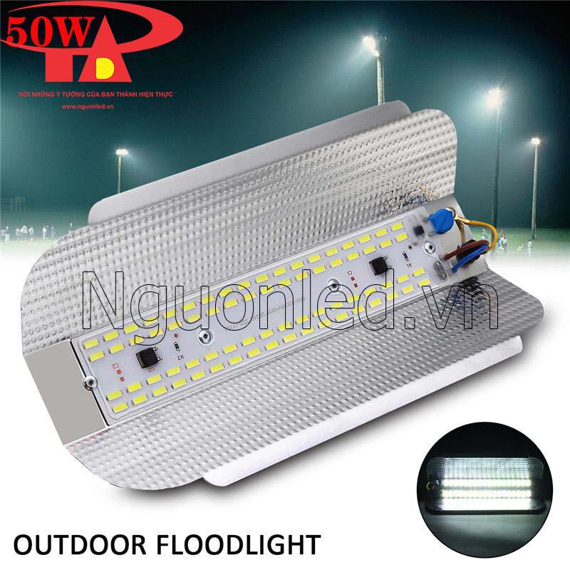 Đèn led pha máng nhôm 50w loại tốt