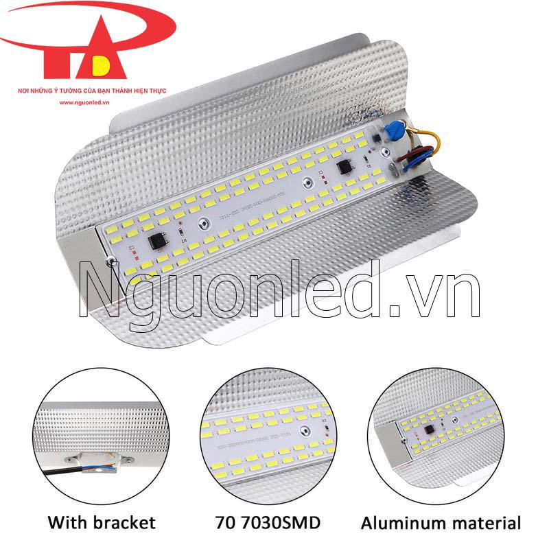 Đèn pha led máng nhôm 50w giá rẻ