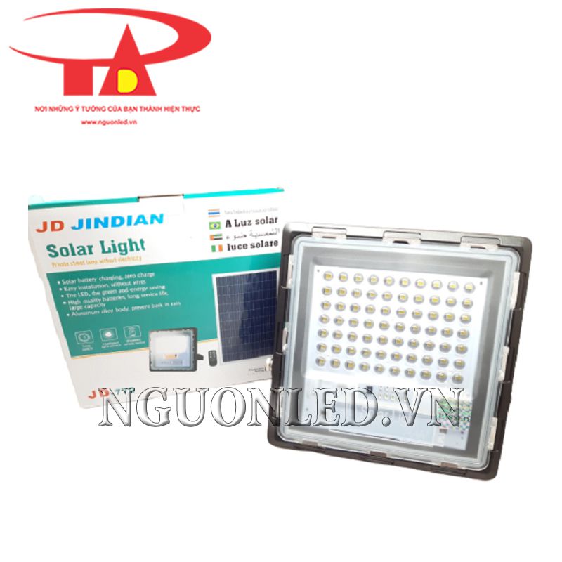 Đèn pha led năng lượng mặt trời 70W JD-770 Jindian