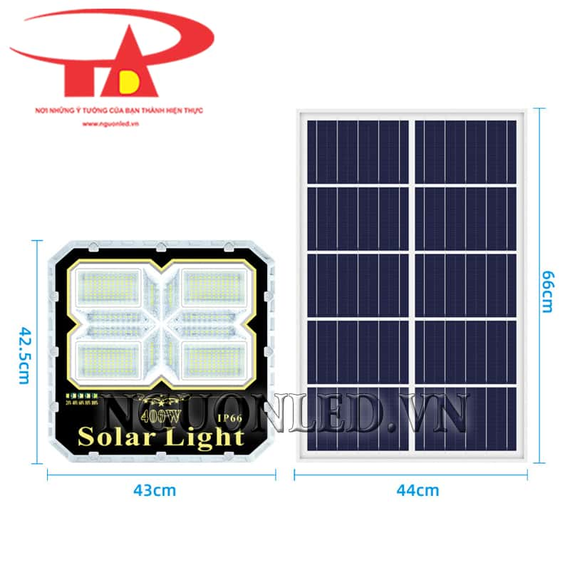 Đèn năng lượng mặt trời 400W