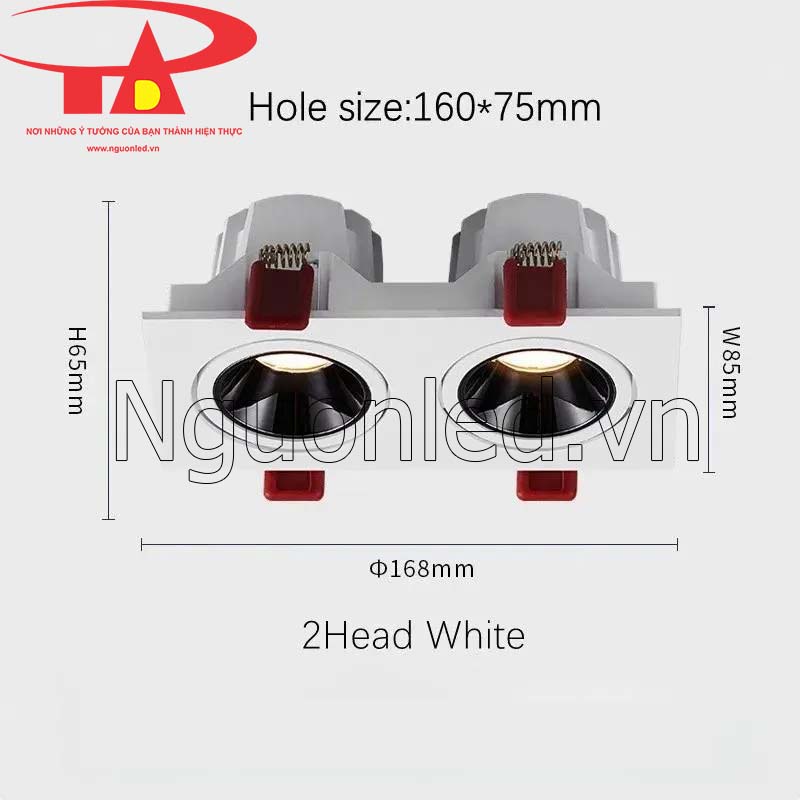 Đèn downlight âm trần 14w