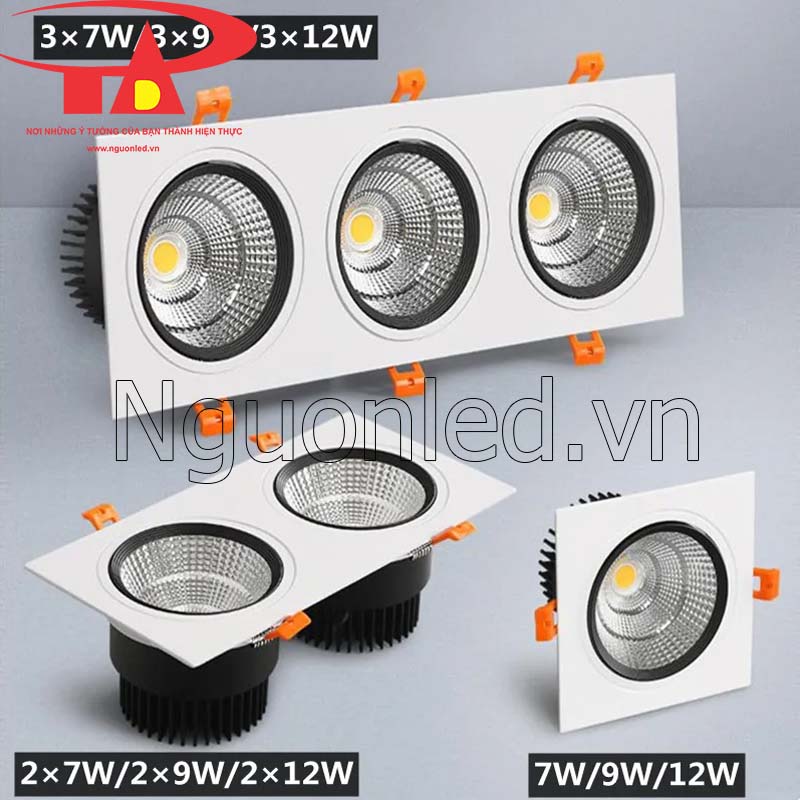 Bán đèn led âm trần 21w tại Hà Nội