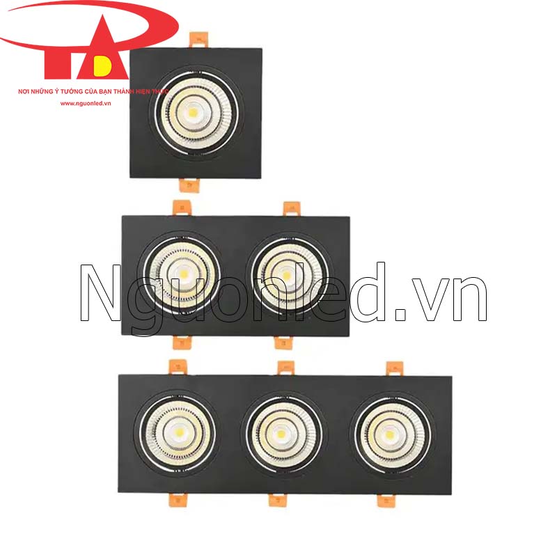 Bóng đèn led âm trần 3x7w