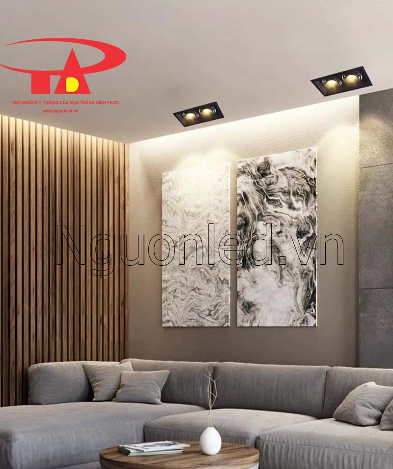 Đèn led âm trần thạch cao 14w cao cấp