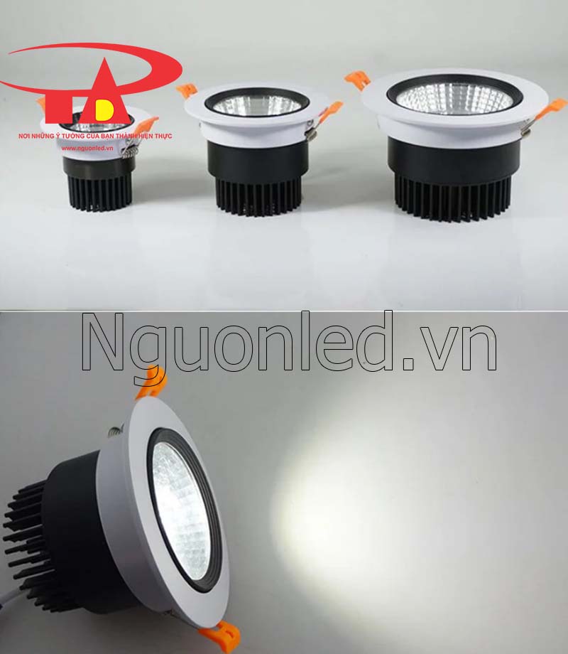 Đèn led mắt ếch âm trần công suất 3w