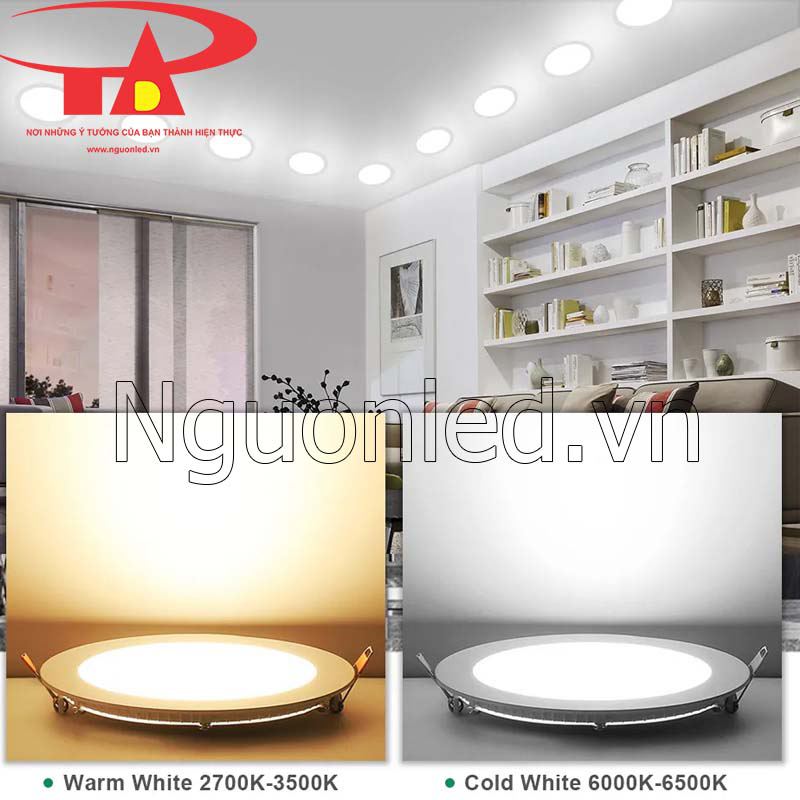 Bán đèn led âm trần tròn 12w tại HCM.jpg