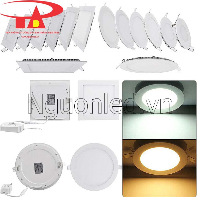 Giá đèn led âm trần thạch cao 3w tròn