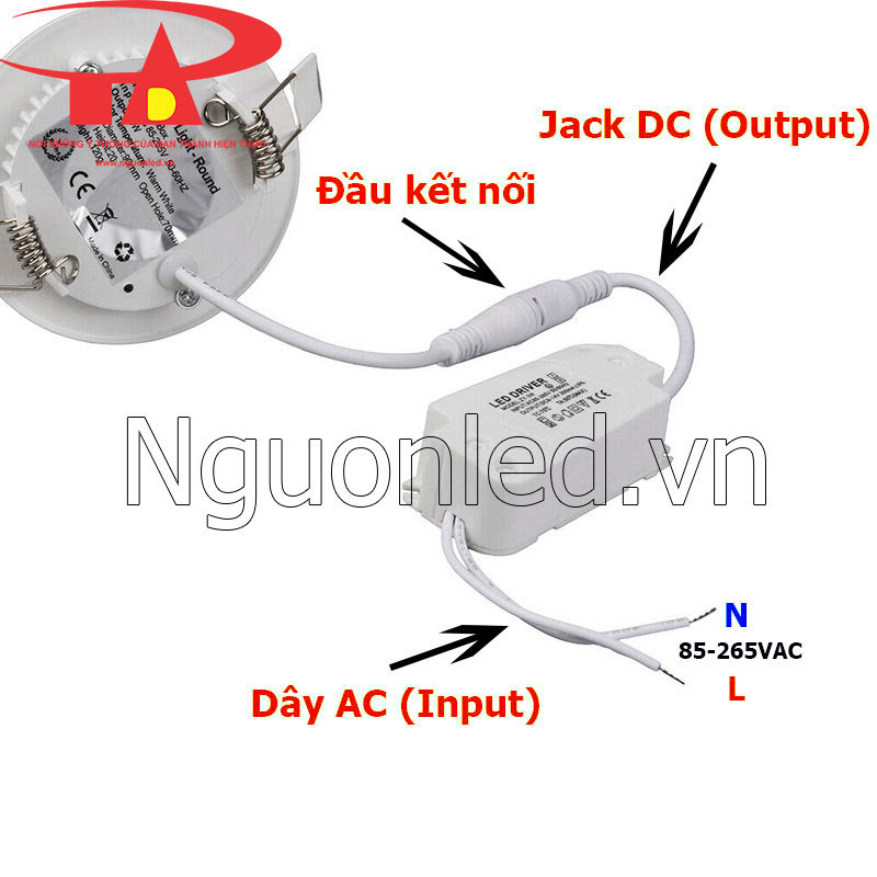 Cách lắp đặt đèn trần led 15w vuông