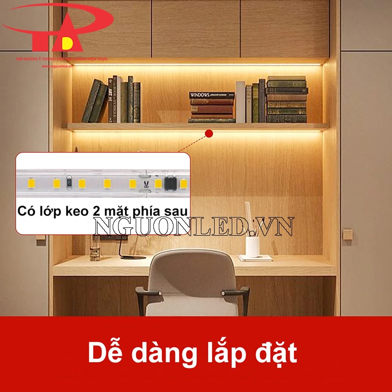 Dây led 220V cuộn 100m loại tốt