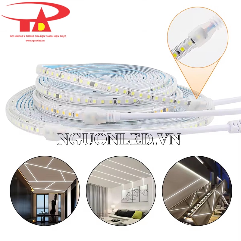 Led cuộn 100m chip 2835 màu đỏ