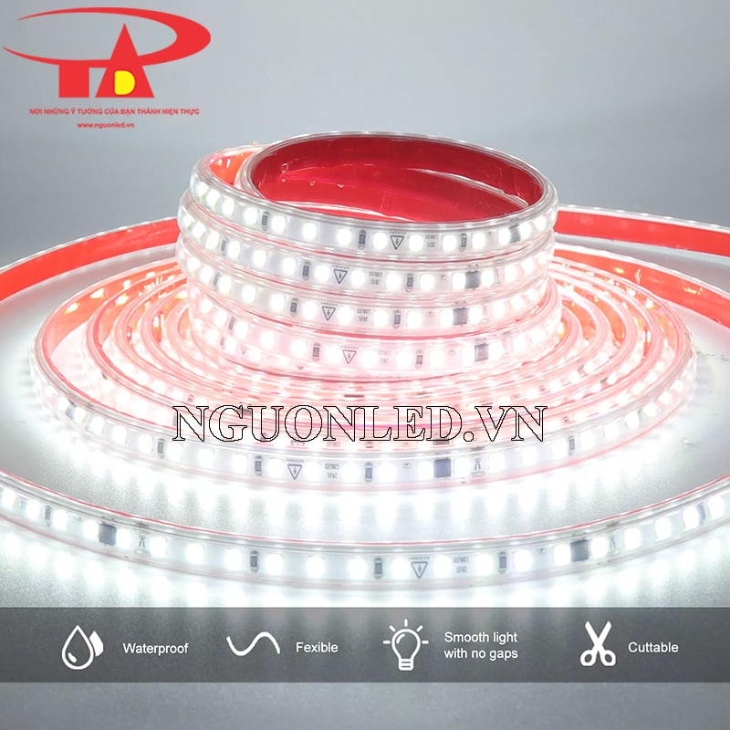 Đèn led dây 220V màu trắng