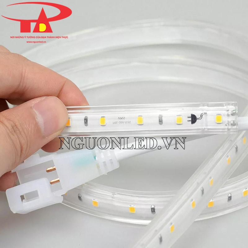 Đèn led dây dán 220V ánh sáng trắng